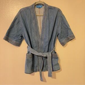 M.i.h Jeans Denim Kimono Jacket